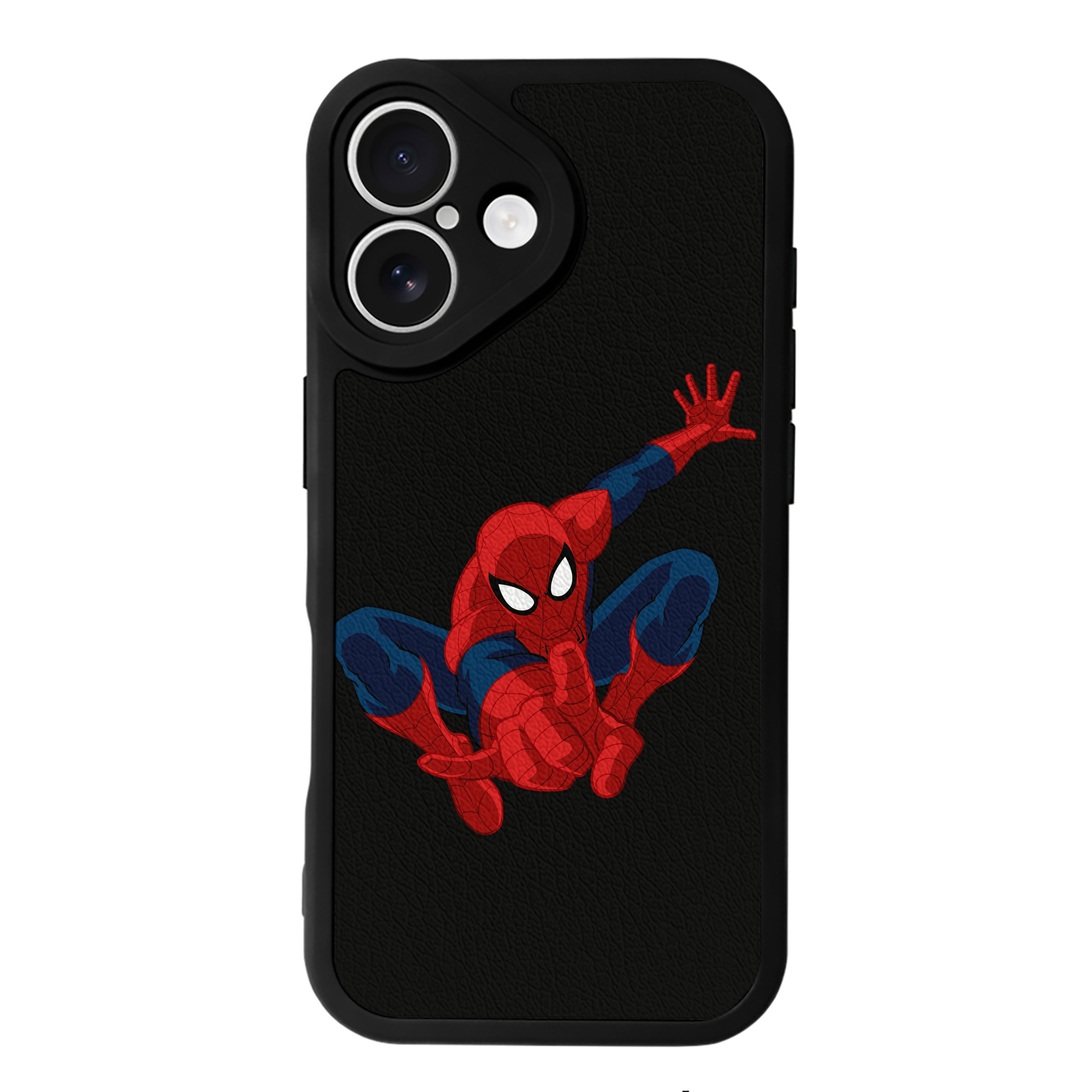 （画像用） アベンジャーズ The Avengers 【iPhone 16シリーズ対応】シリコンスマホケース（レザー調） 材質：シリコン